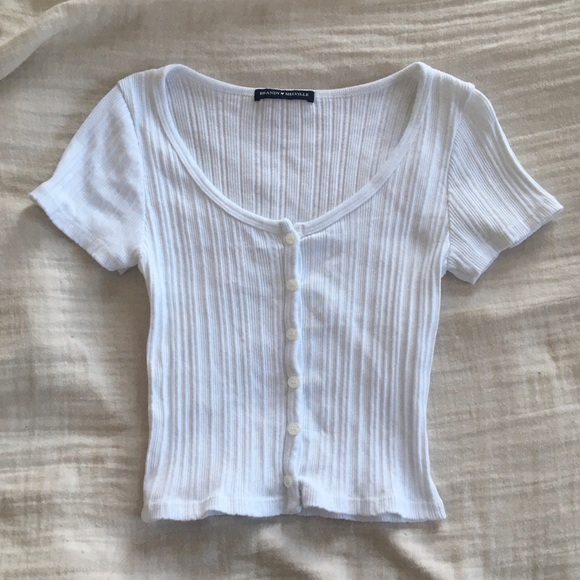 Brandy Melville Tops - [SOLD!] Brandy Melville White Top